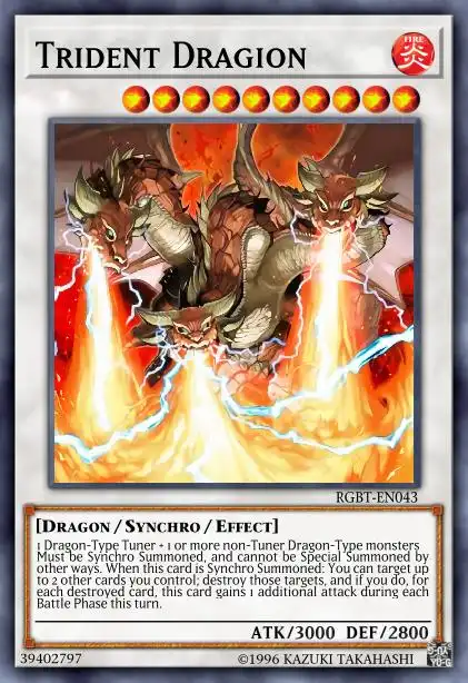 Edison Rulings for Trident Dragion